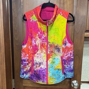 UBU Multicolor Quilted Reversible Vest